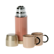 Thermos flask & cups Soft Coral