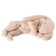Sleeping Plush Bunny Small Powder