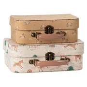 Set of 2 suitcases Unicorn / Mustard