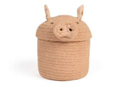 Mini storage basket Peggy the Pig
