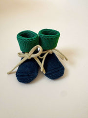 Booties Blue / Grass