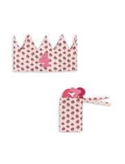 Birthday Crown Rosie Blush