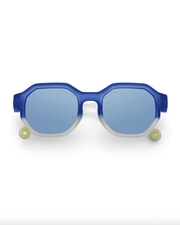 Junior #D Sunglasses Colorblock Sea