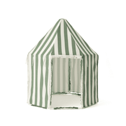 Pavilion tent, striped green