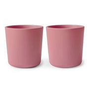Set of 2 drinking cups Dusty Rose