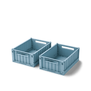 2-Pack Storage Box Weston "S" Beach Blue
