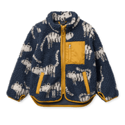 Nolan Pile Jacket Tiger / Classic Navy