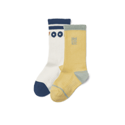 2-pack socks Annette Lemonade / Cream