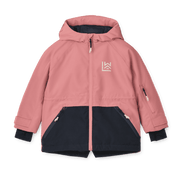 Kalle winter jacket Dusty Rose / Navy