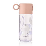 Clemence Tritan Drinking Bottle Cat / Warm Lilac