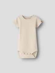 Short-Sleeve Bodysuit Oxford Tan