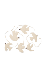 Swif Bird Garland Uncolored