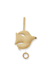 Swif Bird Music Box Mobile Silver Fern