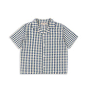 Kim Shirt Captains Blue Check