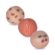 3-Pack Neoprene Beach Ball Cherry