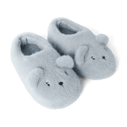 Aviaja Bear Slippers Dove Blue