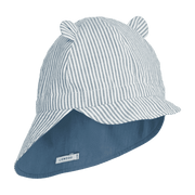 Gorm reversible sun hat Stripe Blue Wave