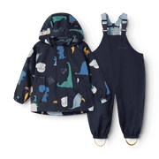 Manu Rain Set Dino Roar / Classic Navy