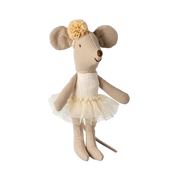 Ballerina Mouse Little Sister Off White