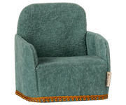 Velvet Armchair Mouse Mint