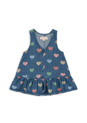 Magot denim dress Bon Coeur Coloré