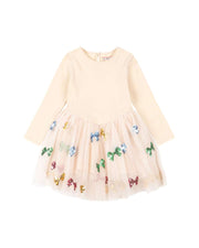 Yvonne Ballerina Dress Bow Coloré