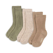 3-Pack Ribbed Socks Mix