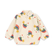 Teddy Jacket Half Zip Jody Rainbow Star