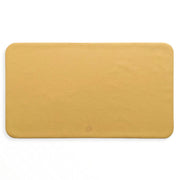 Silicone Leather Changing Mat & Placemat Yellow/Mocca
