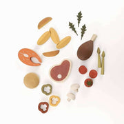 Wooden Dinner Toy Set