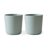 Set of 2 drinking cups Sage
