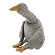 Cuddly toy goose gray large