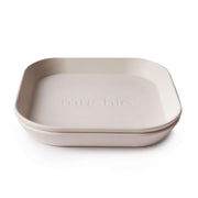 2-er Set Kinderteller Square Ivory