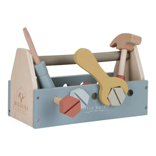 FSC wooden toy toolbox 