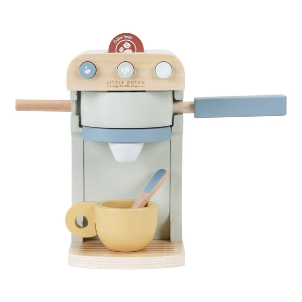 Coffee machine set made of wood FSC