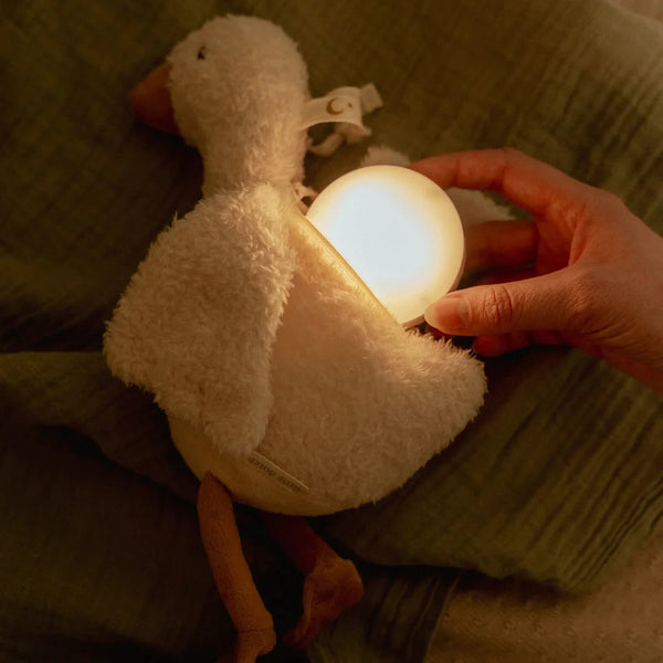 Snuggle Goose with Light & Sound
