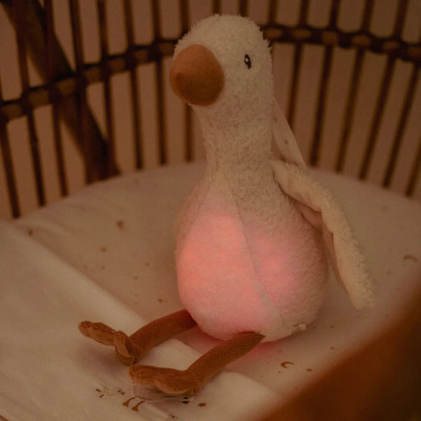Snuggle Goose with Light & Sound