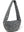 Denim Mini Cross Body Bag Gray Hearts