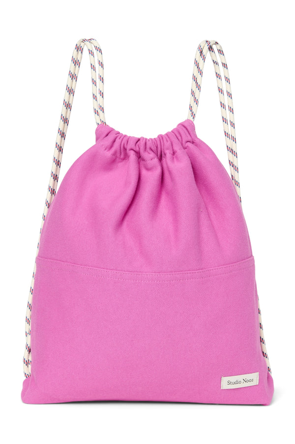 Jersey Gym Bag Pink