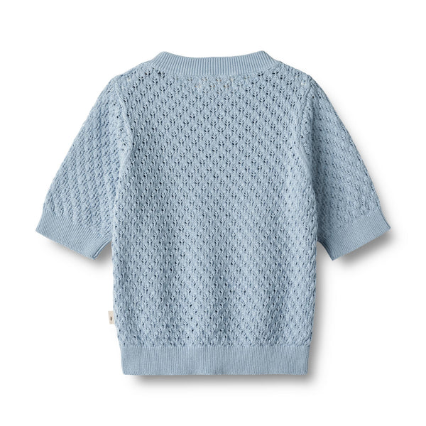 Knitted top Alva Blue Summer