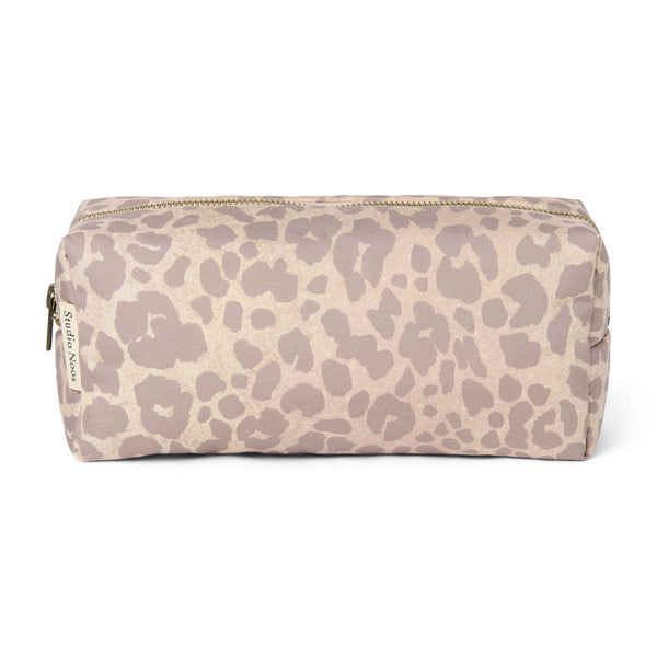 Puffy Etui Beige Leopard