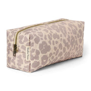 Puffy Case Beige Leopard