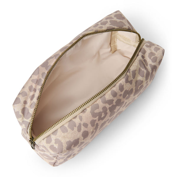 Puffy Etui Beige Leopard