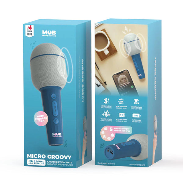 Micro Groovy Microphone Night Blue