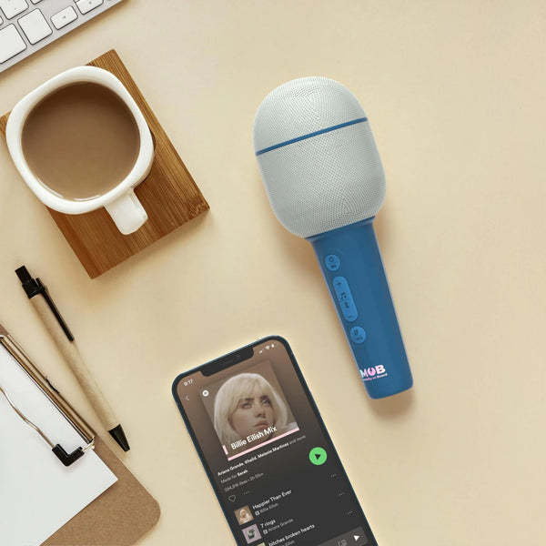 Micro Groovy Microphone Night Blue