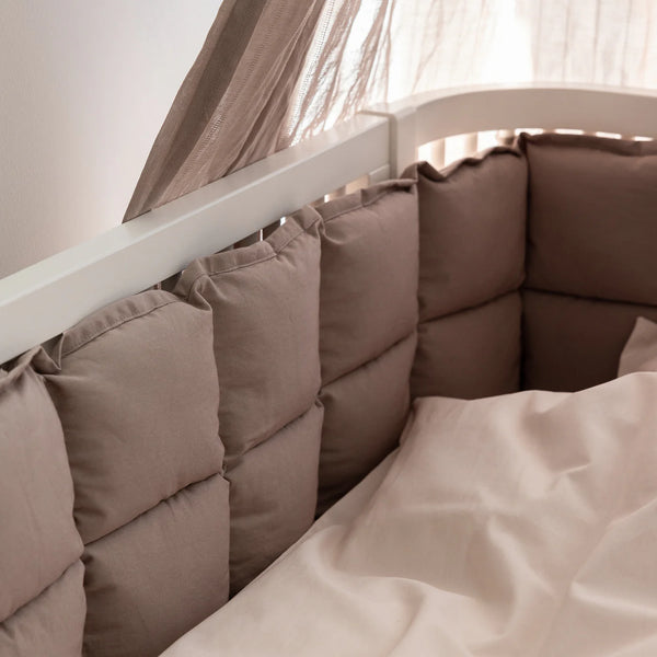 Kapok bed bumper Jetty Beige