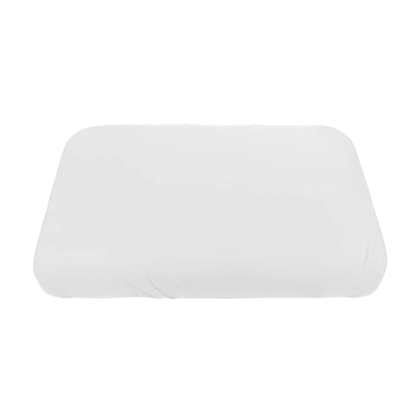 Jersey fitted sheet baby white 