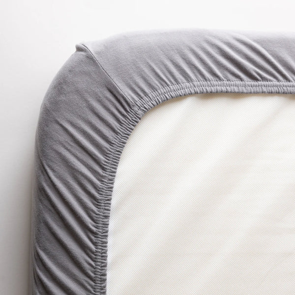 Jersey fitted sheet Baby Classic Grey 