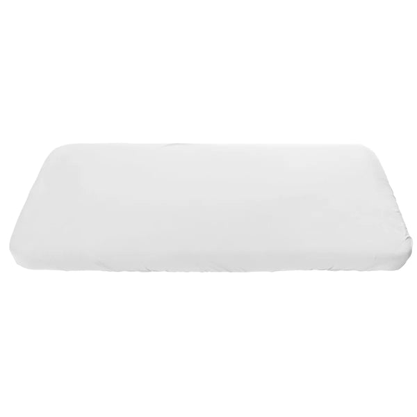 Jersey fitted sheet junior white 