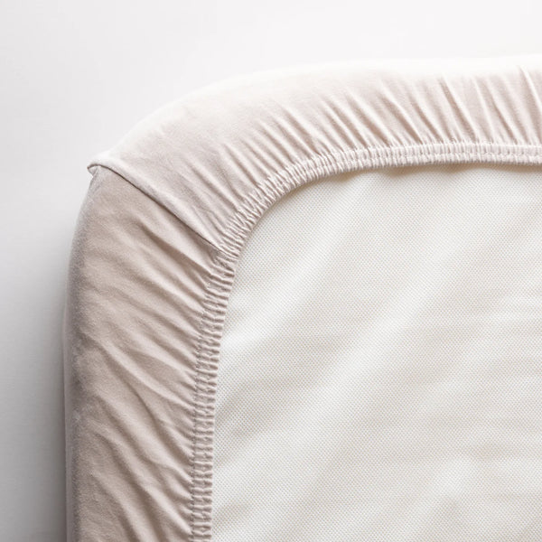 Jersey fitted sheet junior Seabreeze beige 